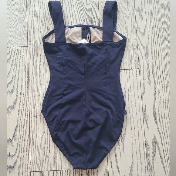 New Leotard wide strap Mondor Size S - Picture 6 of 8
